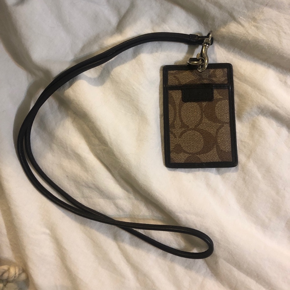 Coach lanyard